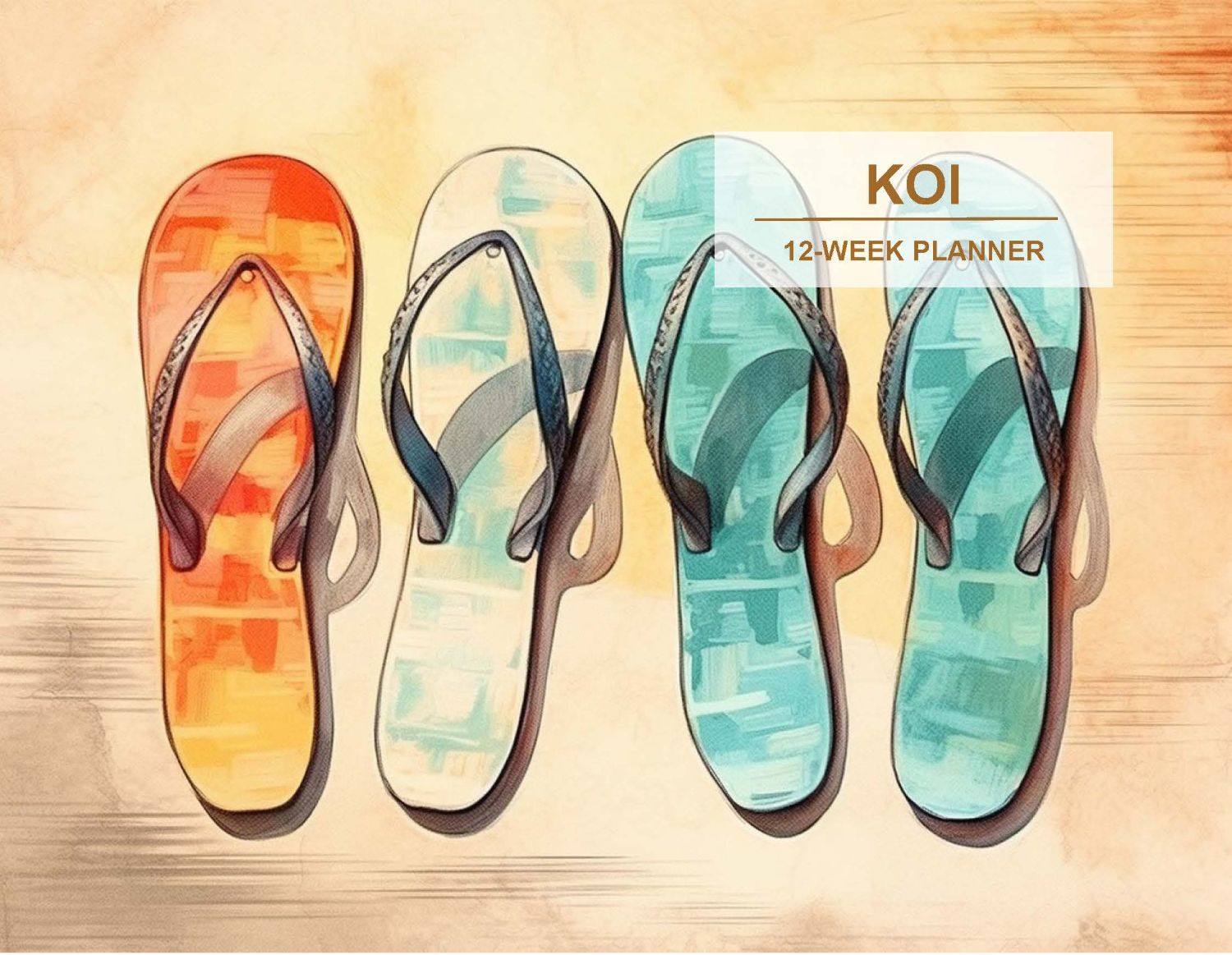 KOI 12-Week Planner Starter Kit cover